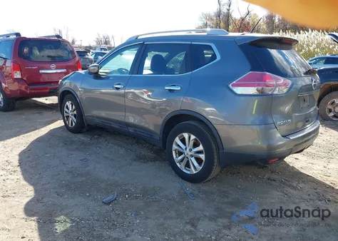 2015 Nissan Rogue Sv z USA, uszkodzony, nr VIN 5N1AT2MTXFC922757